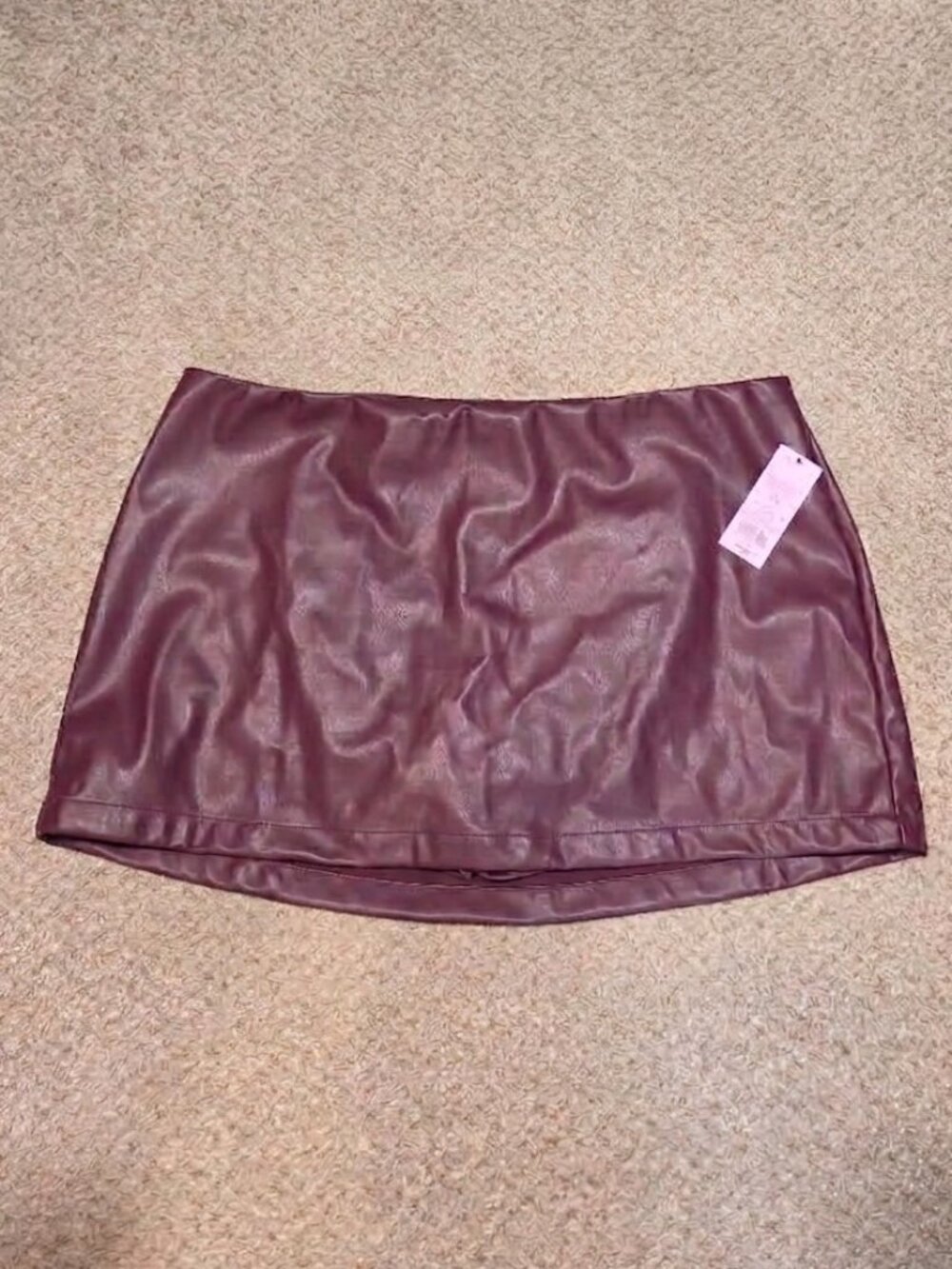 Wild Fable Women's Mini Skort - Dark Red XXL